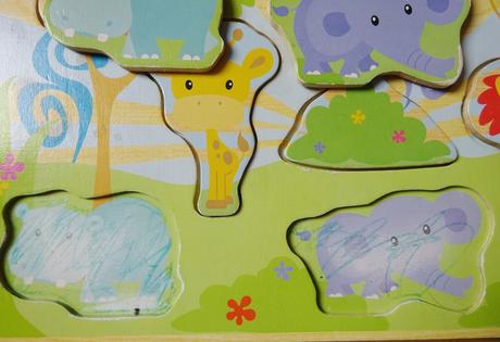 Dřevěná vkládačka, 