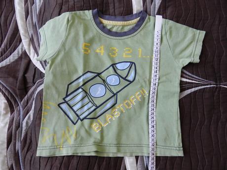 Tričko krátký rukáv raketa, marks & spencer,98