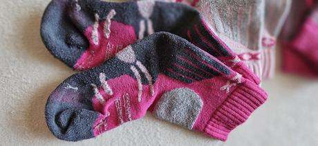 Dívčí teplé ponožky, 3 páry, voxx, růžové, 30-34, 30