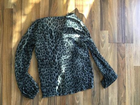 Leopard halenka s volánem, vel xs/s, vero moda, vero moda,xs