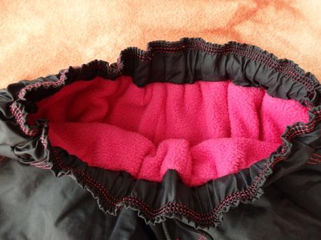 Flísem podšité kalhoty mk cool, 122