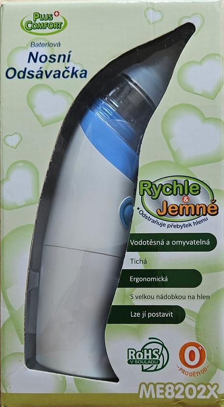Nosní odsávačka plus comfort, 