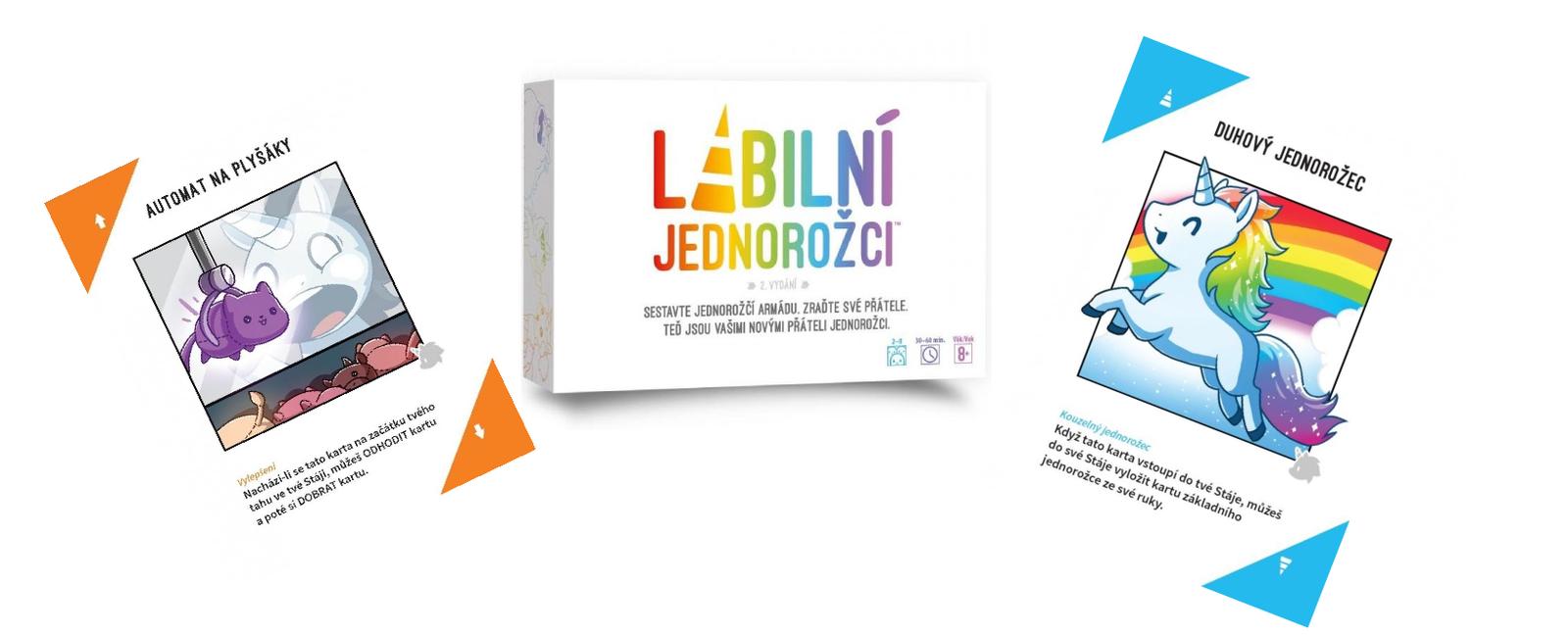 Společenská hra Labilní jednorožci