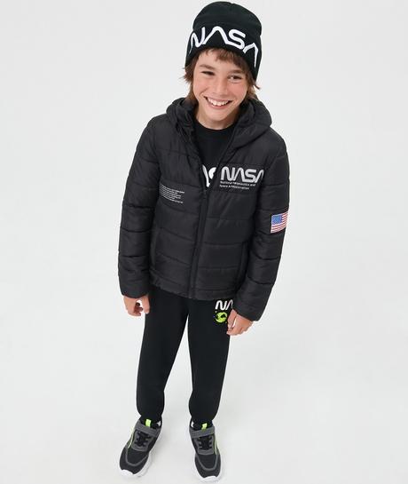 Přechodová bunda černá nasa nebo modrá ombre v.146, sinsay,146