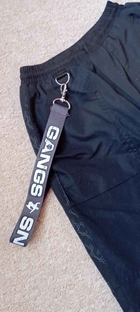 Oteplené kalhoty zn."gangs" vel."134", 134