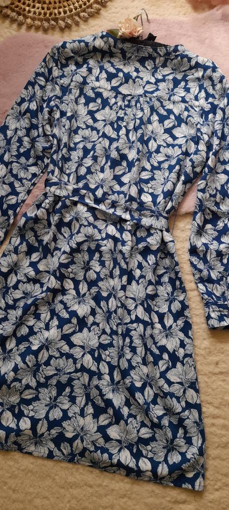 Esmara blůzové květované šaty z viskózy, esmara,40