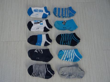 11x chlapecké nízké ponožky vel. 23-26, lupilu,23