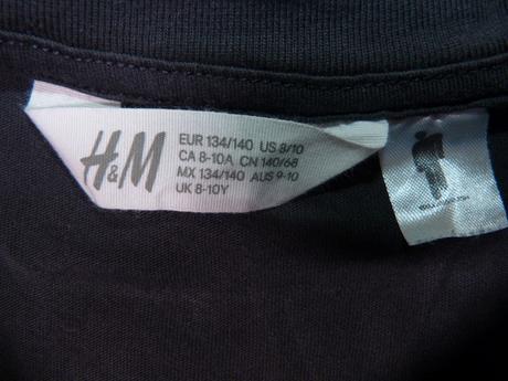 Tričko 134/140, h&m,140