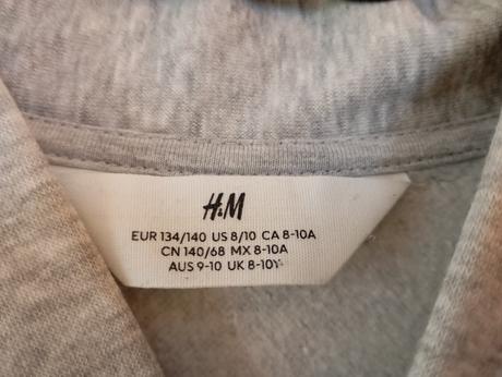 Propínací teplákový kardigan h&m, h&m,134