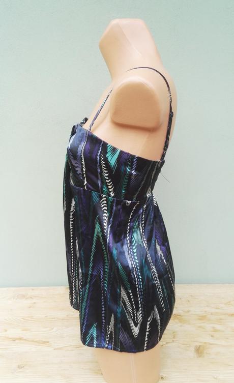 Lehký saténoý top tunika h&m - vel.36, h&m,36