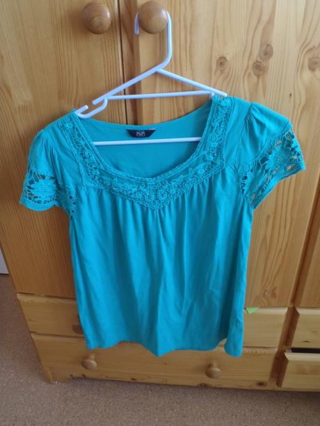 Modrozelená halenka, f&f,38