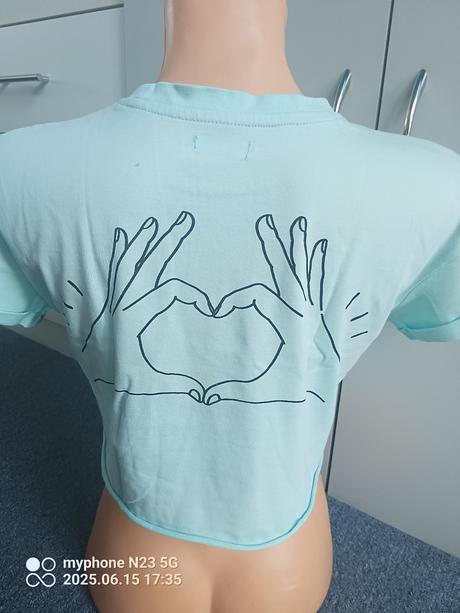 Crop-top zn."girls" vel."134-140", 134