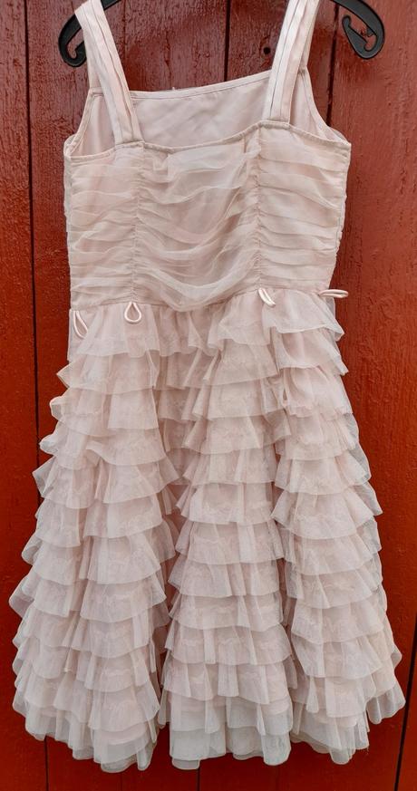 Růžové šaty next 14 let, next,164