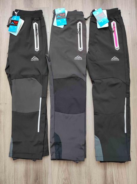 Softshellové jarní kalhoty 140,146,152,158,164,170, kugo,140 - 170
