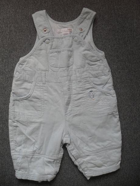 Manžestrové lacláčky s tučňáčkem, h&m,56