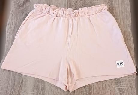 Dívčí kraťasy starorůžová h&m, h&m,170