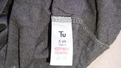 Tričko s dlouhým rukávem, vel. 116, tu,116