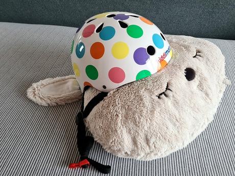 Cyklistická helma kiddimoto 48-53 cm, s