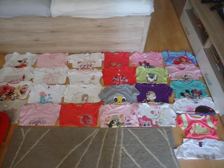 Trička s krátkým rukávem, 116