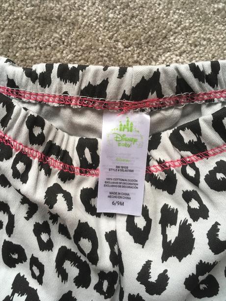 Komplet minnie-body, kalhoty, bryndak, disney,74