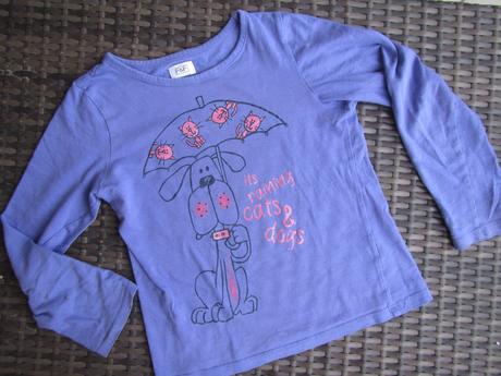 3x tričko dlouhý rukáv, f&f, pepco110, f&f,110