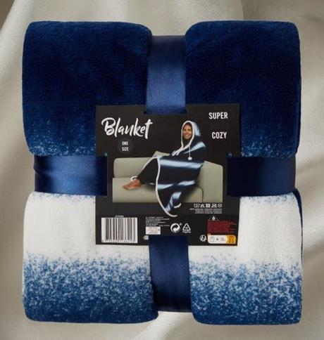 Hřejivá deka s kapucí, 