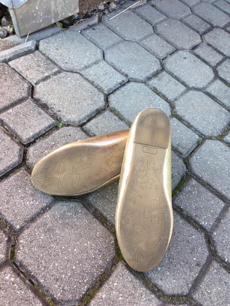 Zlaté balerínky střevíčky, next,39