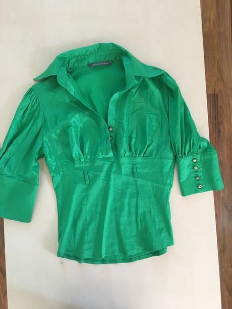 Lesk zelená halenka, vel s/m, gengiz dogan, s