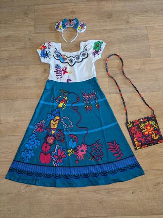 Karnevalový kostým mirabel z pohádky encanto 140, 