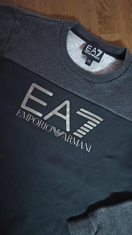 Bavlněná mikina emporio armani, armani,140