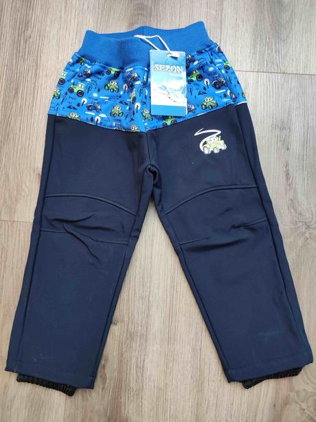 Softshellové zimní kalhoty obrázkové 86-116, 86 - 116