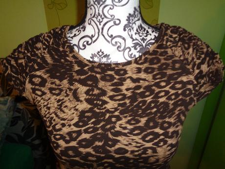 Luxusní tygrovaný top, orsay,m
