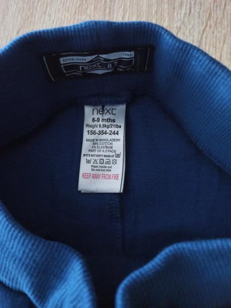 Dětské tepláčky, next,74