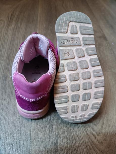 Dívčí vínové celoroční boty, zn.superfit, vel. 24, superfit,24