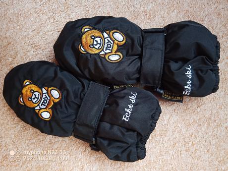 Rukavice s medvídkem zn."echt" vel."4-6let", echt