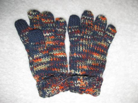 Barevné prstové rukavice v.7-10 let/v.54, tu,134