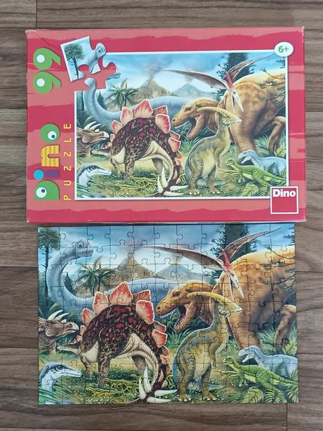Puzzle dinosauři,zn. dino, 6+, 