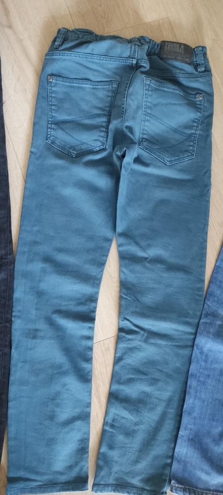 5x krásné džíny vel. 146-152 se, h&m,146