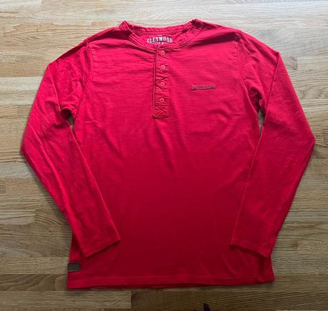Červené triko glenwood vel. s, s