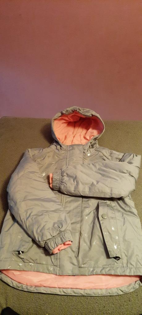Dívčí zimní bunda značky lupiu, vel. 4-6 let(110-1, lupilu,110