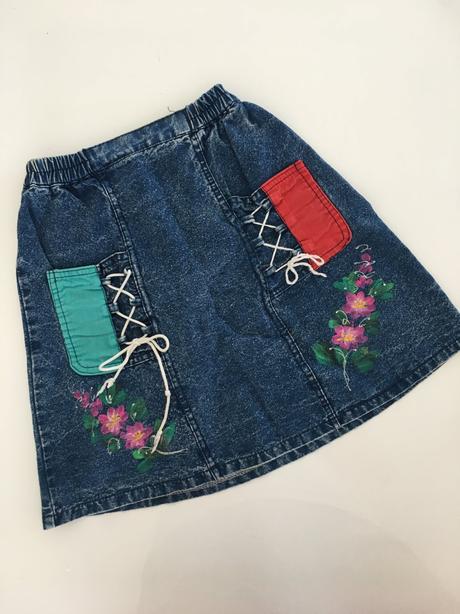 Dívčí sukně (6 - 7 let) - 2 ks, 122