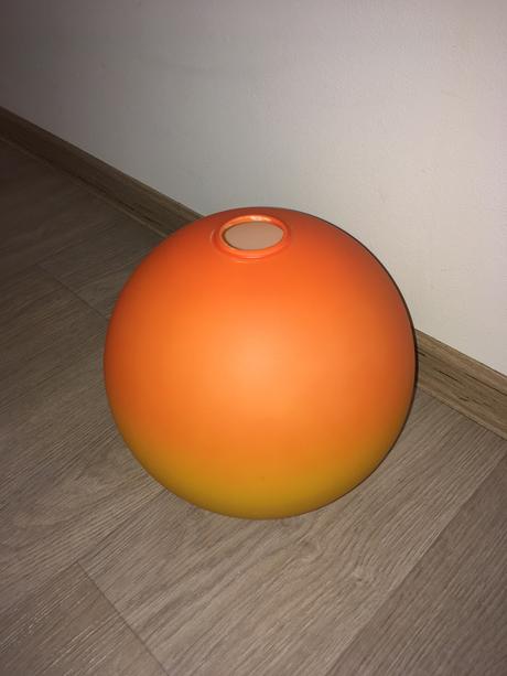 Stropní lampa skleněná, 