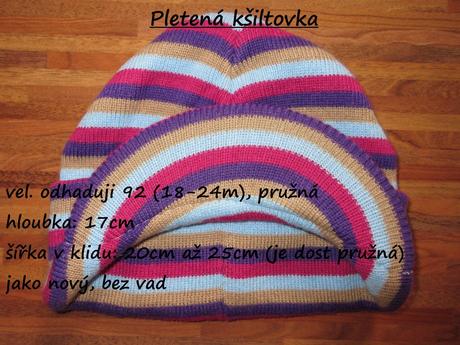 Pletená kšiltovka, 92