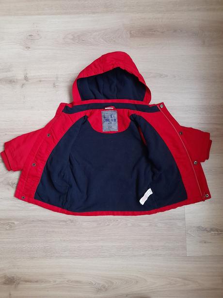 Dětská bunda jaro/podzim s kapucí zn. f&f, f&f,92