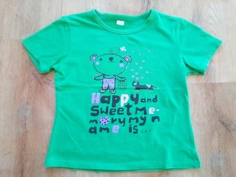 6 x tričko krátký rukáv, vel 110, c&a,110