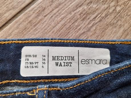 Riflové kraťasy zn. esmara, vel. 34, esmara,34