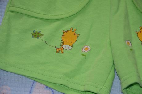 Bavlněné kraťásky, veselá barvička i potisk, kugo,110