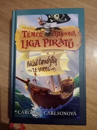 Kniha ctihodná liga pirátu,