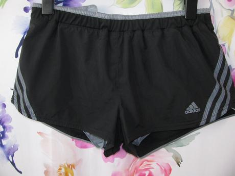 Dámské černé sportovní šortky adidas, adidas,m