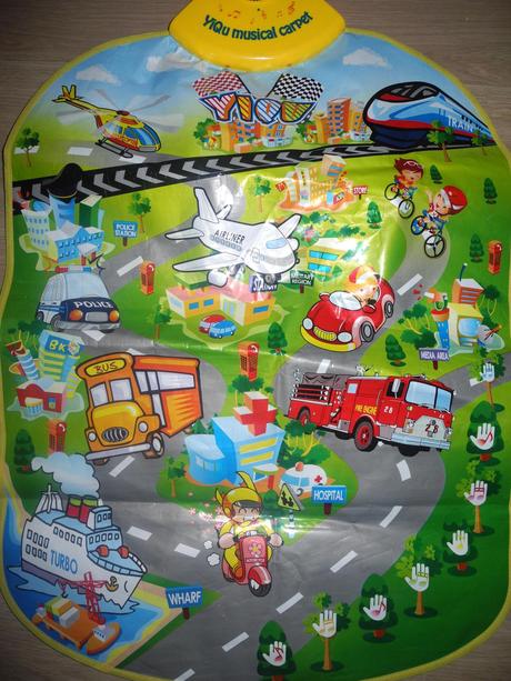 Podložka auta se zvukem, 